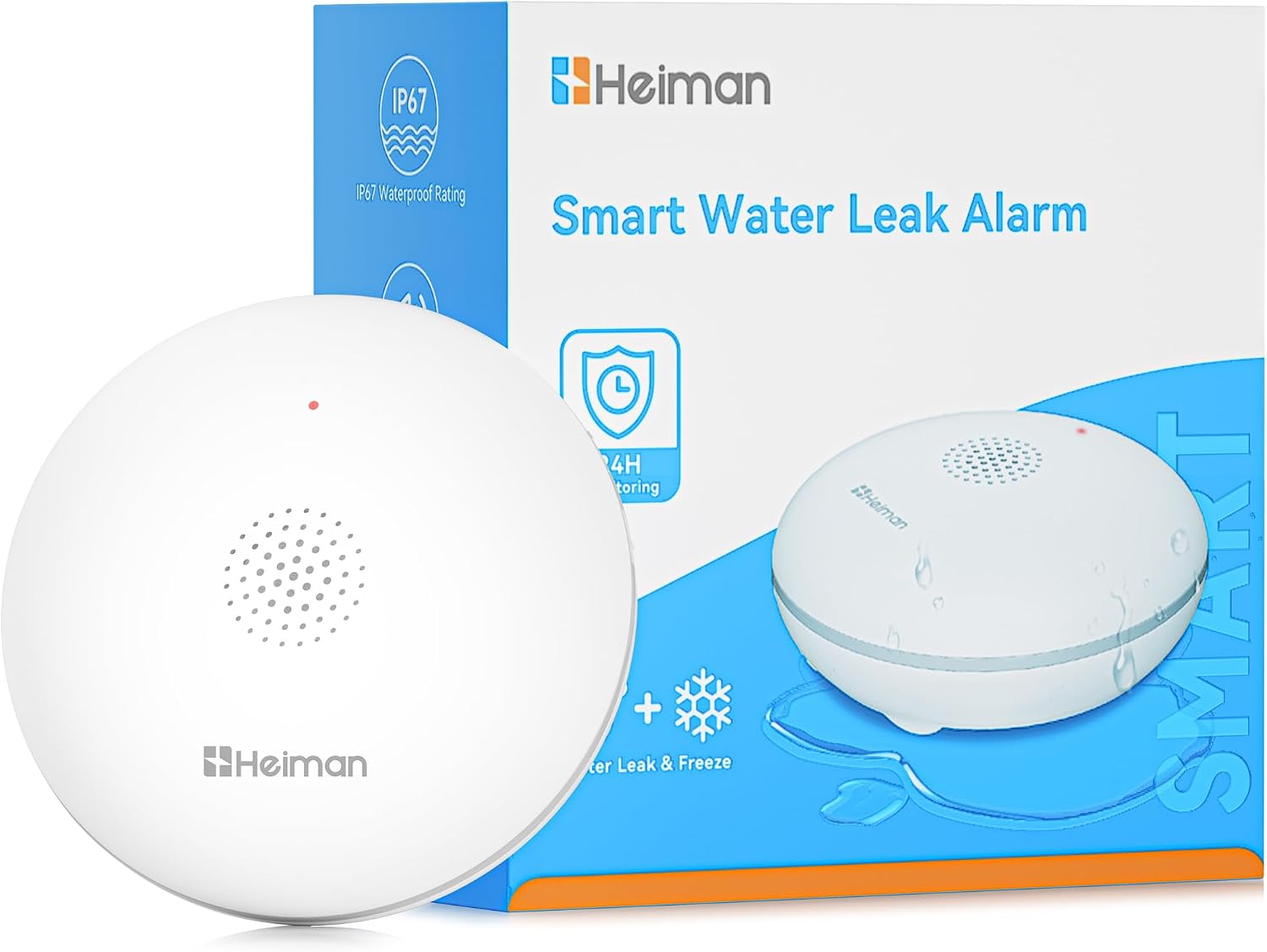 Heiman 漏水检测器 52%OFF